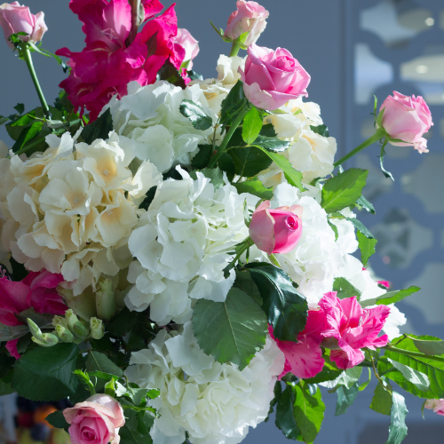 White flower combination