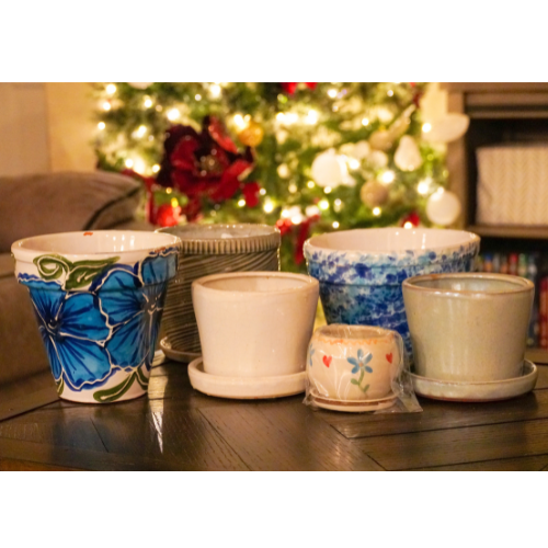 pottery and gift card