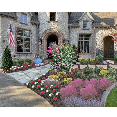 Man Digging Garden for Fall Landscaping Design & Installation | Calloway's Nursery