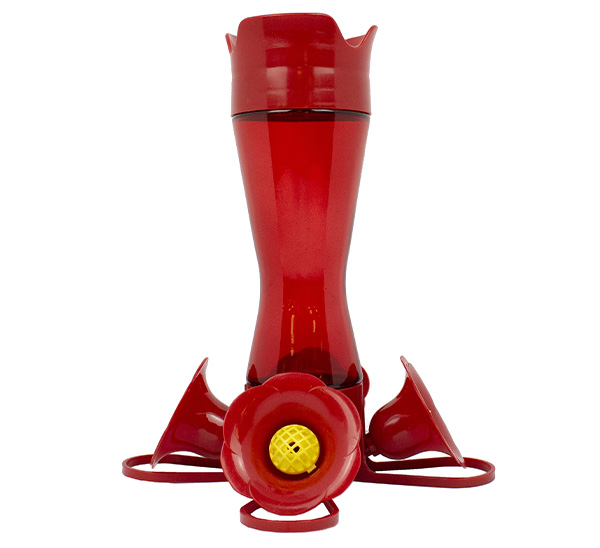 Perky-Pet® Red Pinch Waist Plastic Hummingbird Feeder