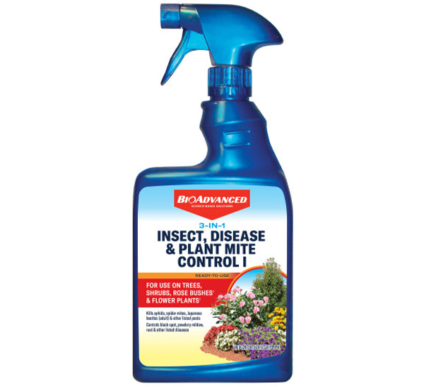 BioAdvanced® 3-in-1 Insect, Disease, & Mite Control Ready-to-Use