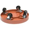 DeVault 12 in Plant Dolly Caddy Terra Cotta