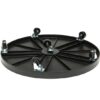 DeVault 24 in Plant Dolly Caddy Black
