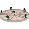DeVault 24 in Plant Dolly Caddy Gray Mist