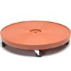 DeVault 24 in Plant Dolly Caddy Terra Cotta