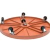 DeVault 24 in Plant Dolly Caddy Terra Cotta