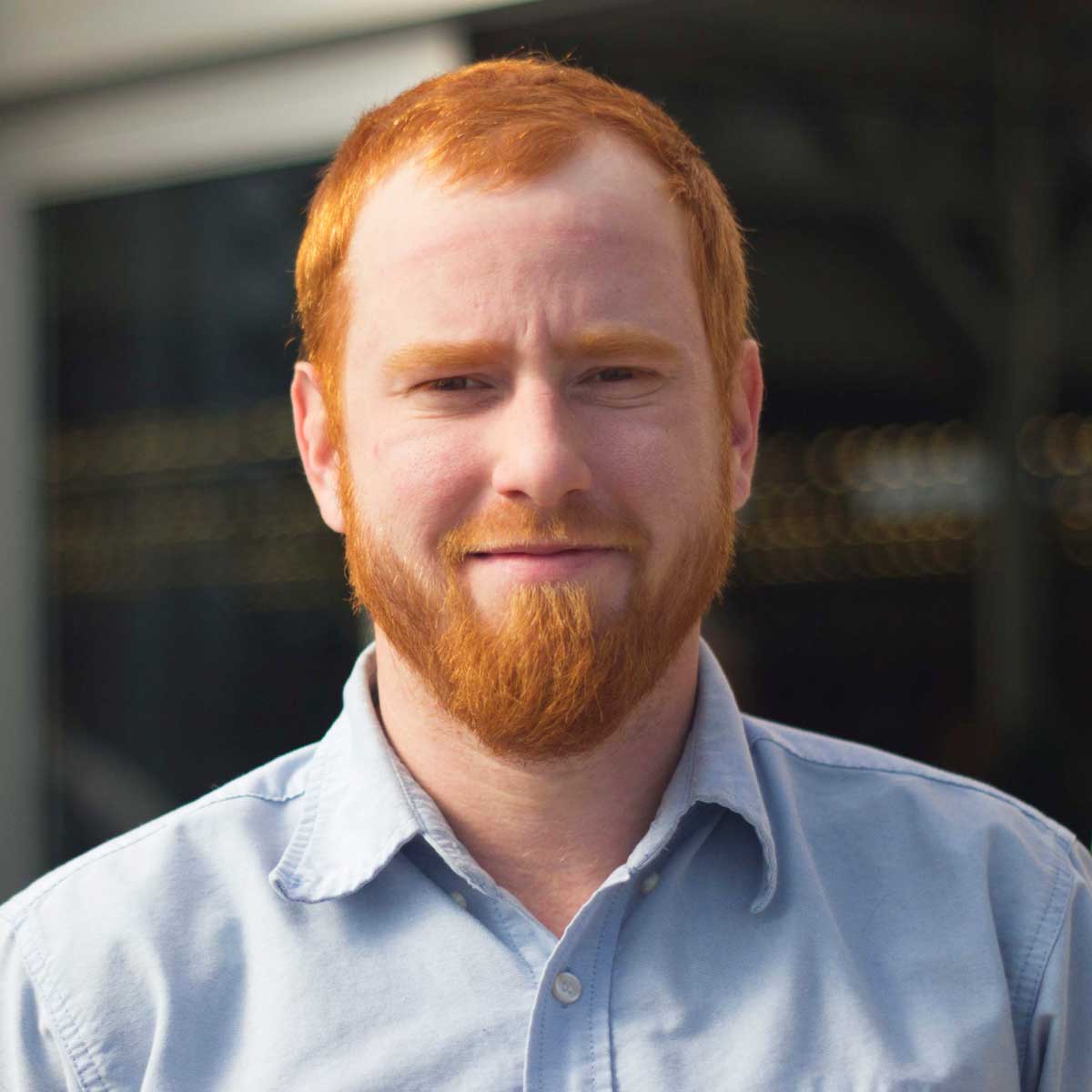 Photograph of a store employee