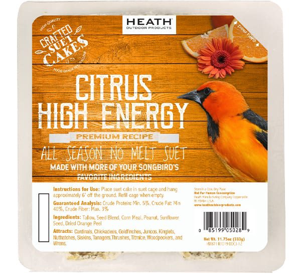 Heath® Crafted Suet Cakes Citrus High Energy