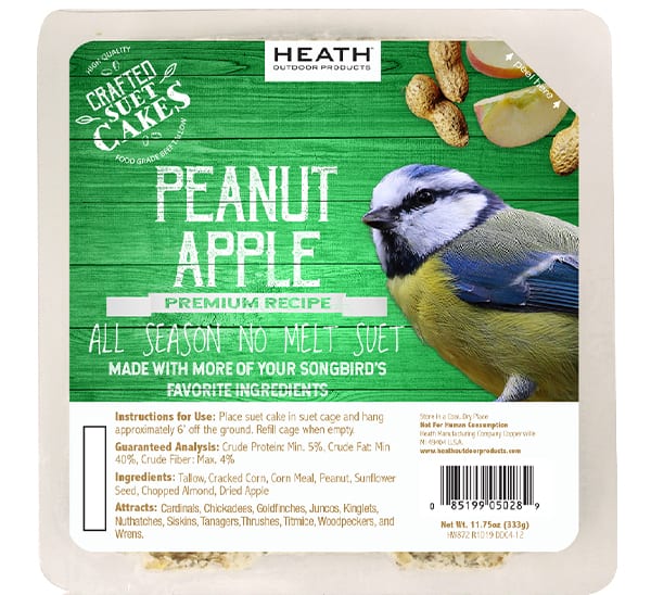 Heath® Crafted Suet Cakes Peanut Apple
