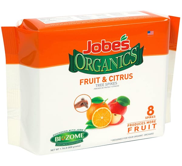 Jobe’s® Organics® Fruit & Citrus Tree Spikes