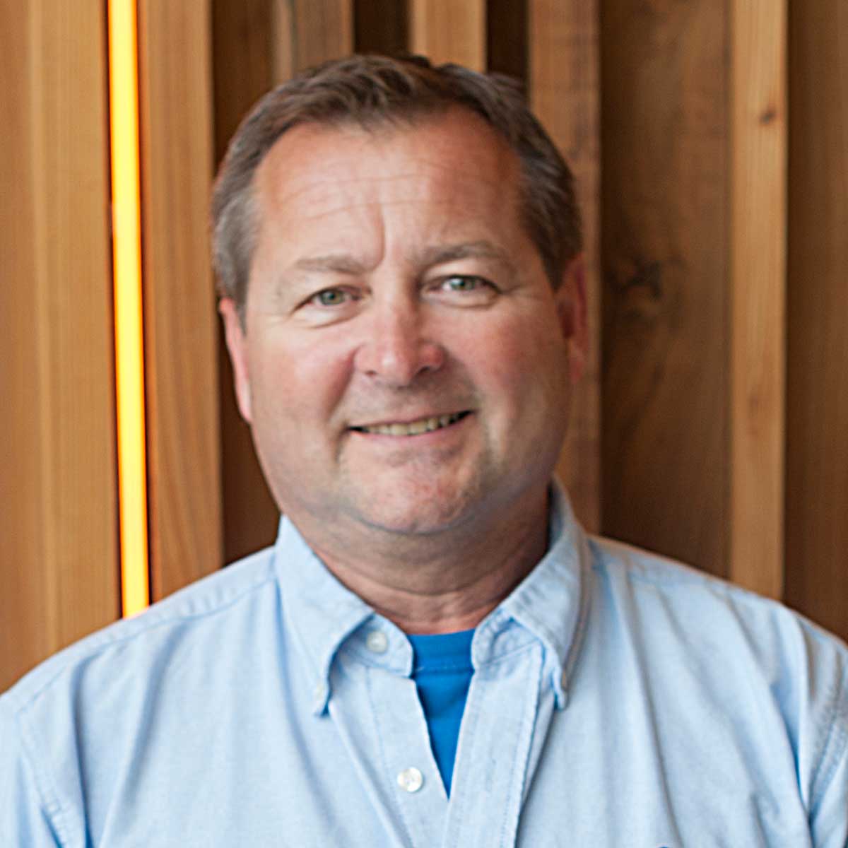 Photograph of a store employee