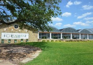 Store front of the Cornelius Nursery Houston Location