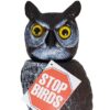 Natural Enemy Scarecrow® Rotating-Head Owl