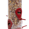Perky-Pet® Red 2-In-1 Tube Bird Feeder