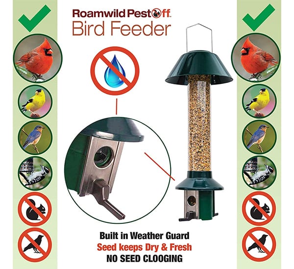 Roamwild PestOff™ Bird Feeder