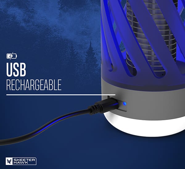 Details about   SKEETER HAWK Personal Mosquito Zapper LanternAll-Natural & Rechargeable 