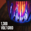 Solar Zapper and Flickering Lantern 1300 Volt Grid