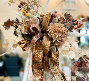 Fall floral arrangement