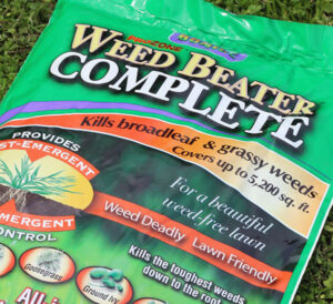 bonide weed beater complete on grass