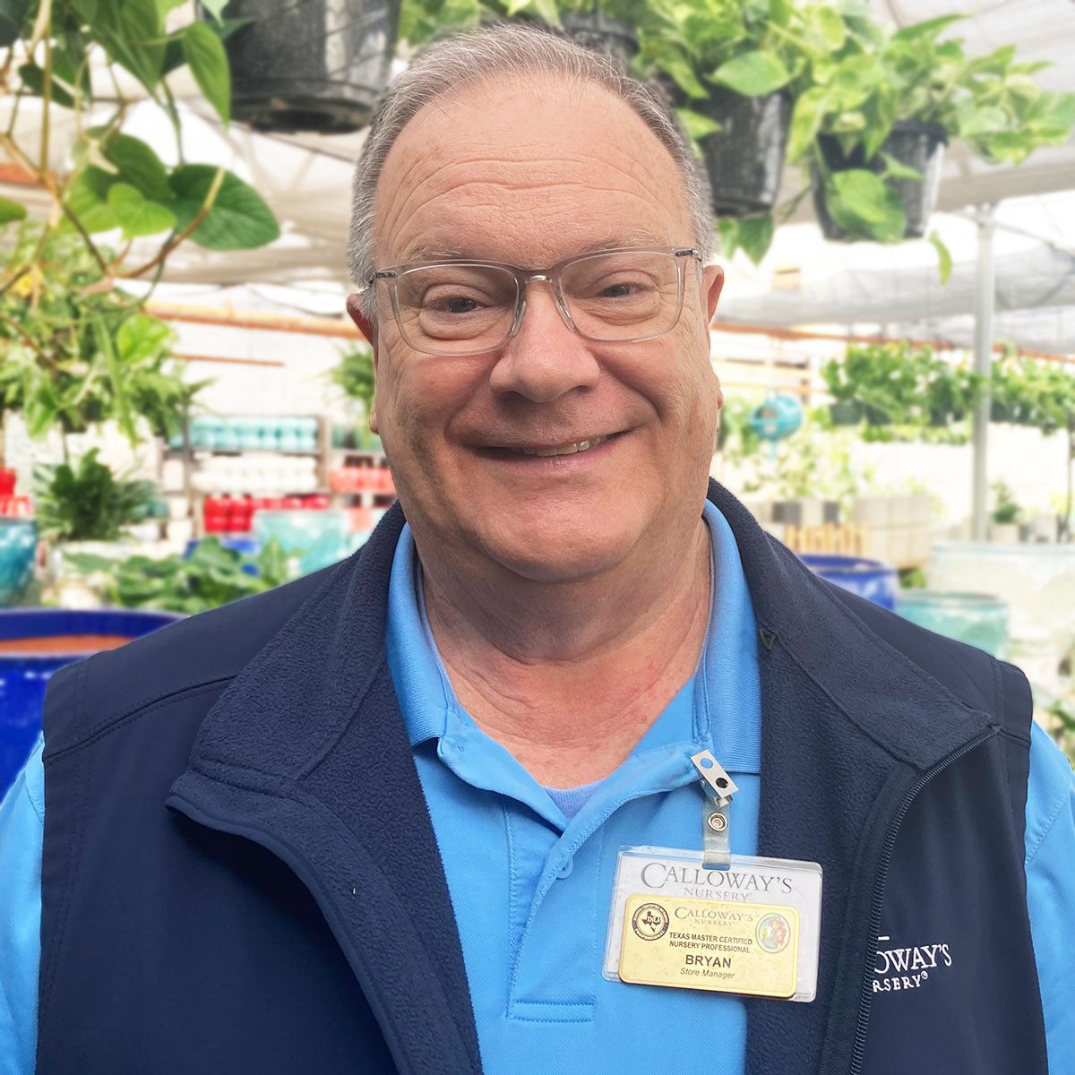 Photograph of store employee