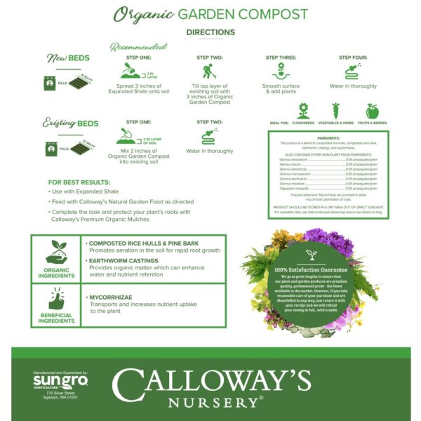 Calloway’s Organic Garden Compost