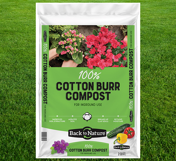Back To Nature Inc.® Cotton Burr Compost 