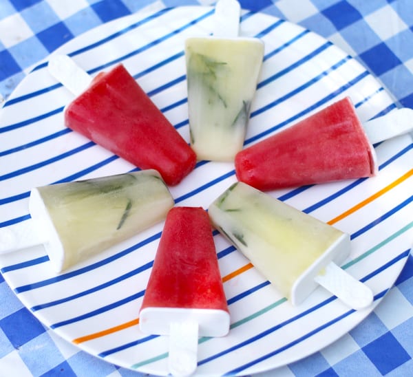 how to make popsicles with herbs