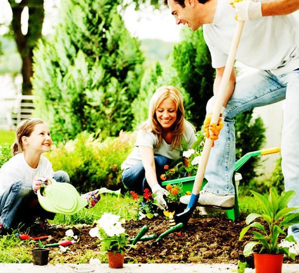 family gardening