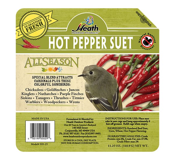 Heath™ Hot Pepper Suet Cake Calloway's Nursery