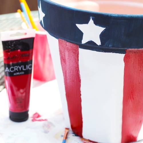 patriotic pottery