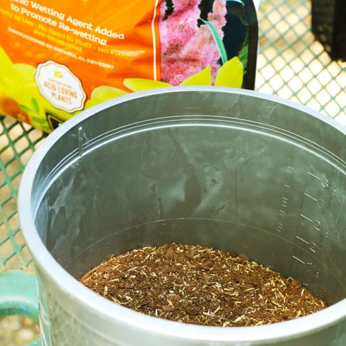 mix soil