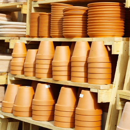 terra cotta pottery