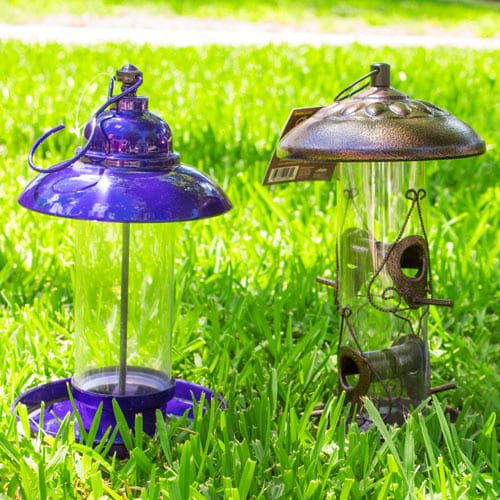 bird feeders