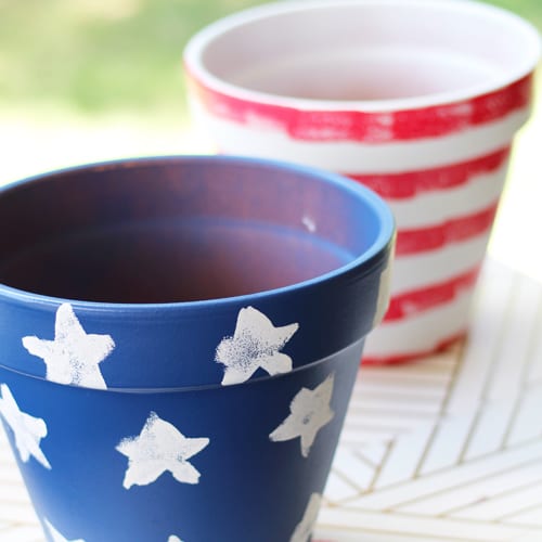 fourth of july pottery