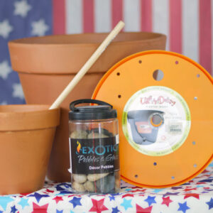 patriotic planter supplies
