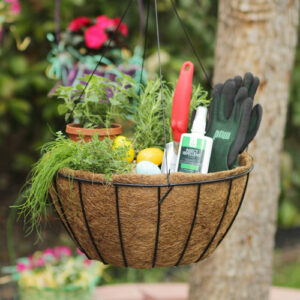 Outdoor Easter Hanging Baskets