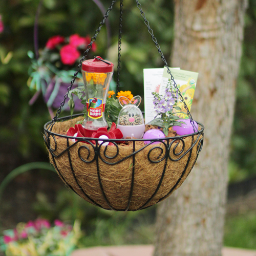 Easy Care Easter Hanging Baskets