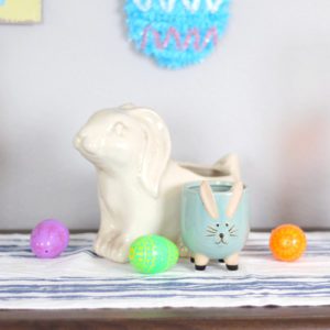 rabbit planter
