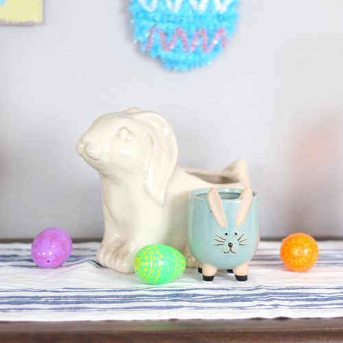 rabbit planter