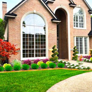 classic and clean landscape design