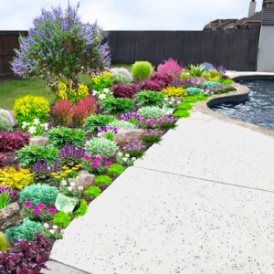 digital plan for landscape