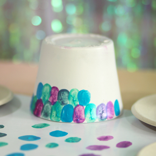 thumbprint pottery