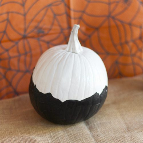 Dip Paint Pumpkin for Halloween | Calloway's Nursery