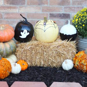 painted pumpkins