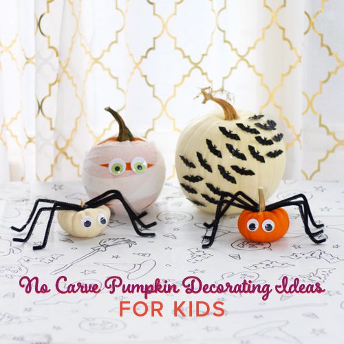 Jack O Lantern Pumpkin for No-Carve Pumpkin Decorating Ideas for Kids | Calloway's Nursery