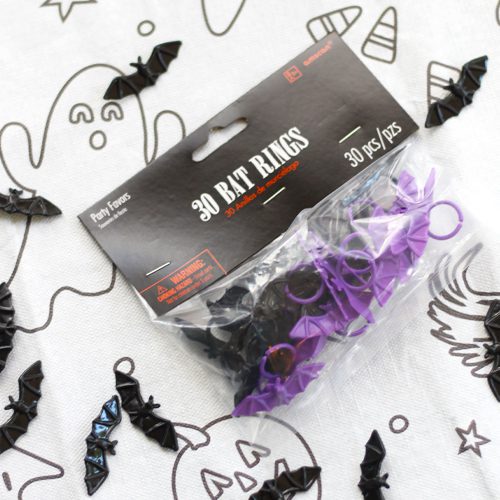 Bat Rings for No-Carve Pumpkin Decorating Ideas for Kids | Calloway's Nursery