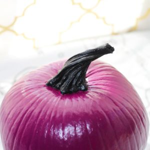 painted pumpkin stem