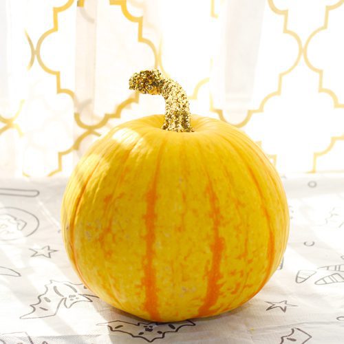 Glittered Pumpkin Stem for Halloween | Calloway's Nursery 