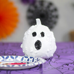 spooky ghost pumpkins