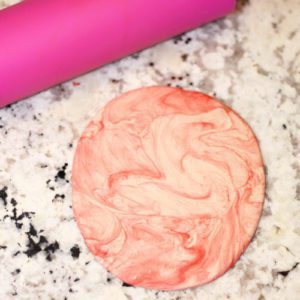 colored air dry clay